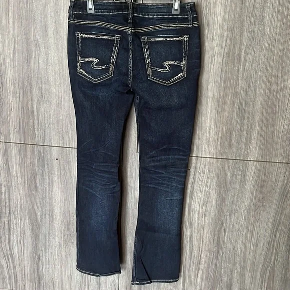 Silver Jeans Elyse blue jeans - Picture 9 of 16